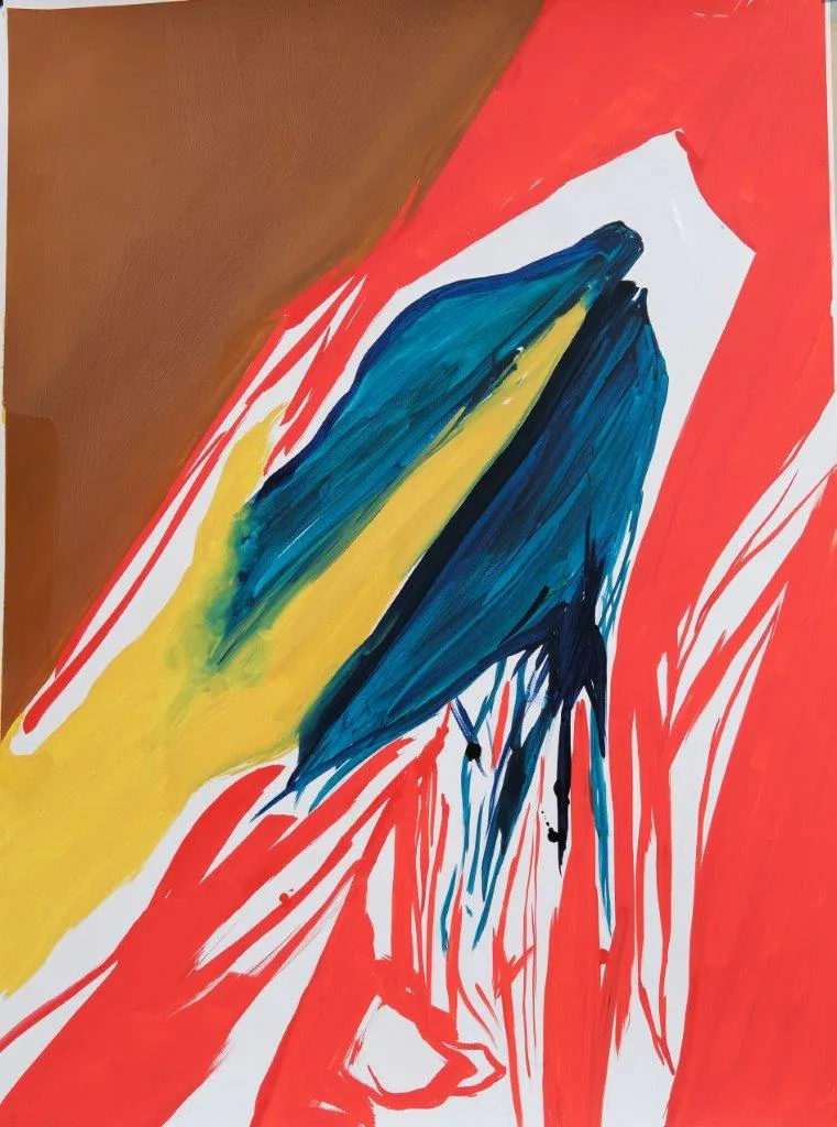 Gisandra IV, Ana Sério, 2023, Oil on paper