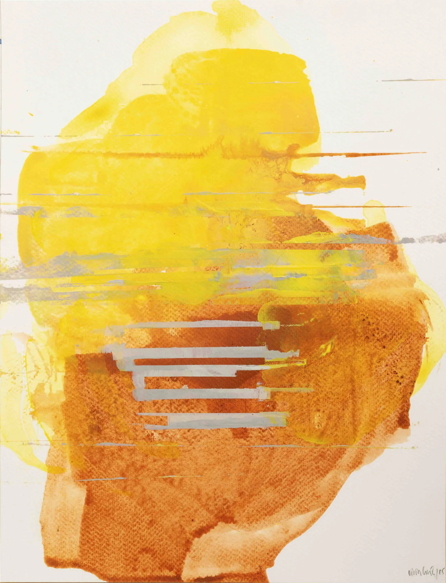 Untitled (296-28), Victor Costa, 2025, Acrylic on paper