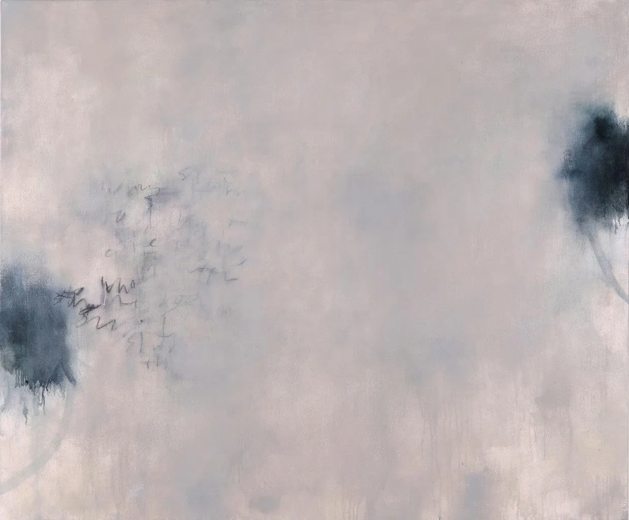 She turns to Water, Steven Seinberg, 2023, Mixed media with oil on canvas