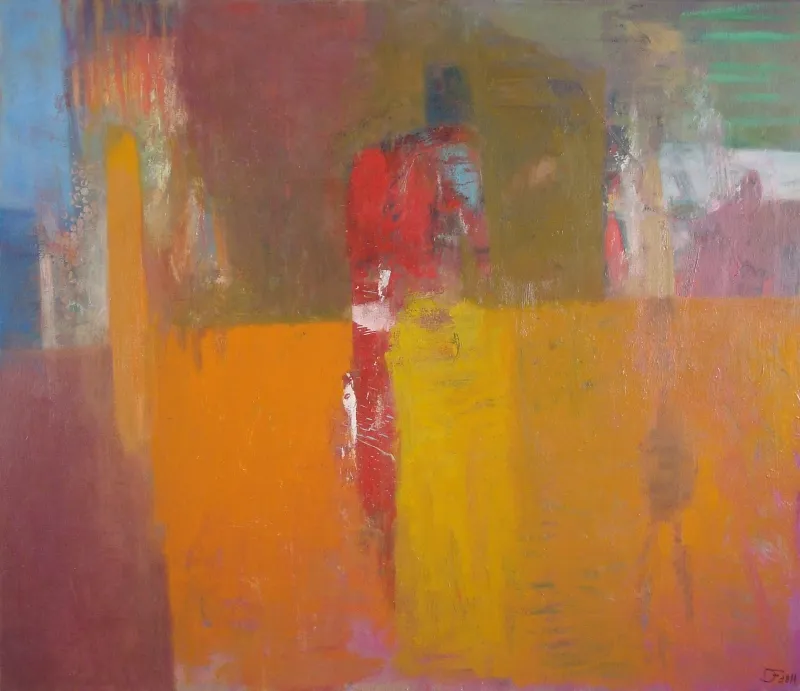 Perspective lockdown, Deolinda Fonseca, 2011, Oil on canvas