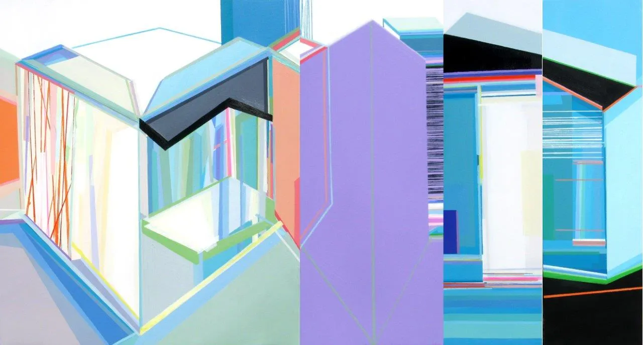 Onde vamos morar #4, Ana Pais Oliveira, 2019, Mixed media on card