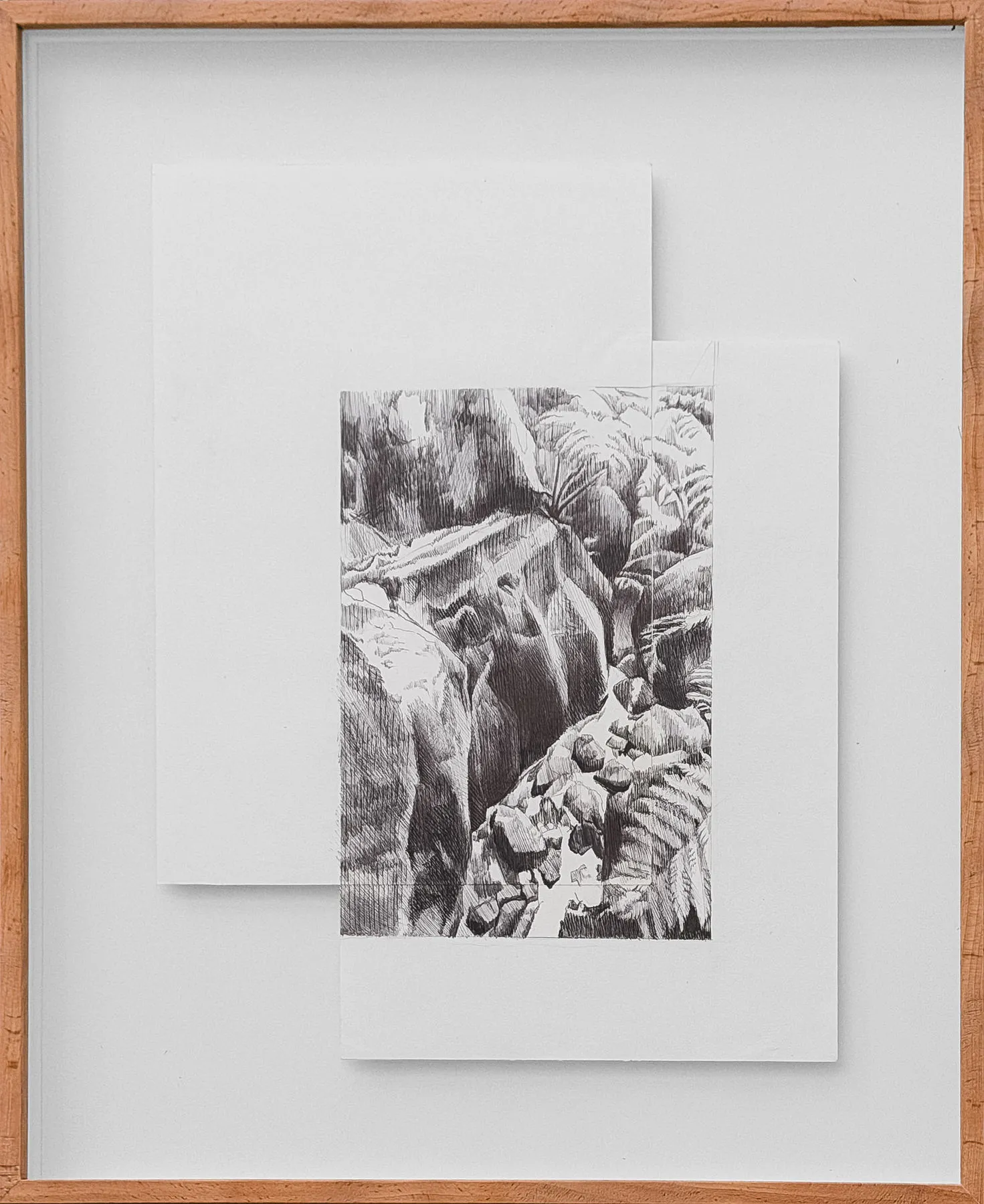 Untitled (304-23), Stefanie Pullin, 2026, Graphite on paper