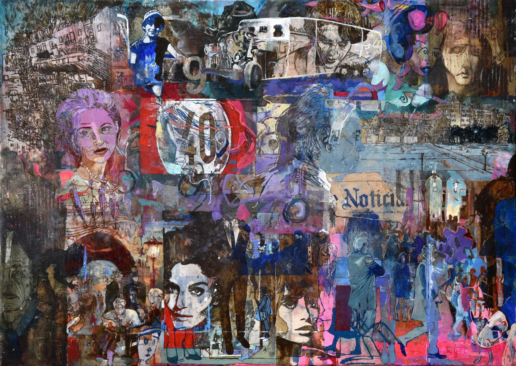 Moi même, João Cristóvão, 2025, Oil on canvas