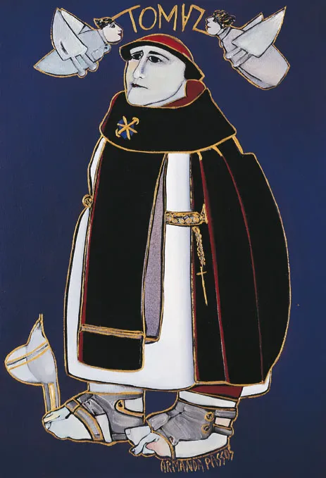 São Tomaz, Armanda Passos, 2005, Oil on canvas