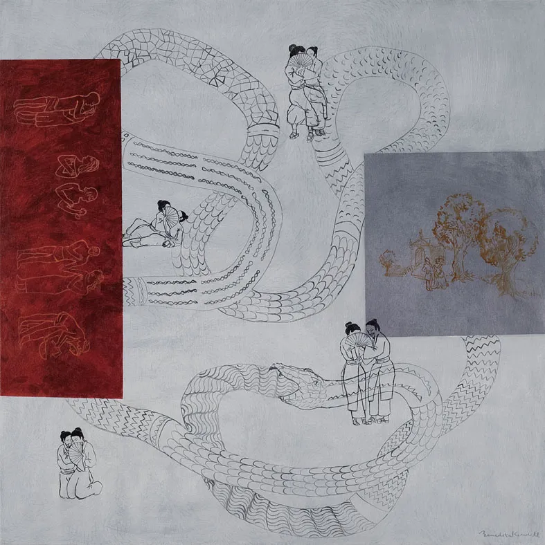 Afloramentos, Benedita Kendall, 2008, Acrylic on canvas