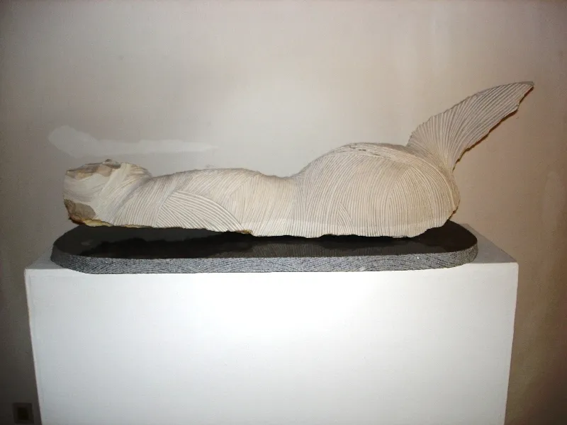 Untitled (131-25), Shintaro Nakaoka, 2007, Ançã limestone