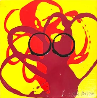 Untitled (299-46), Sofia Areal, 2011, Acrylic on canvas