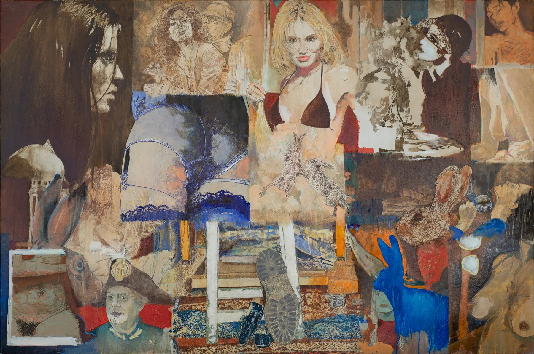 Untitled (223-04), João Cristóvão, 2020, Oil on canvas