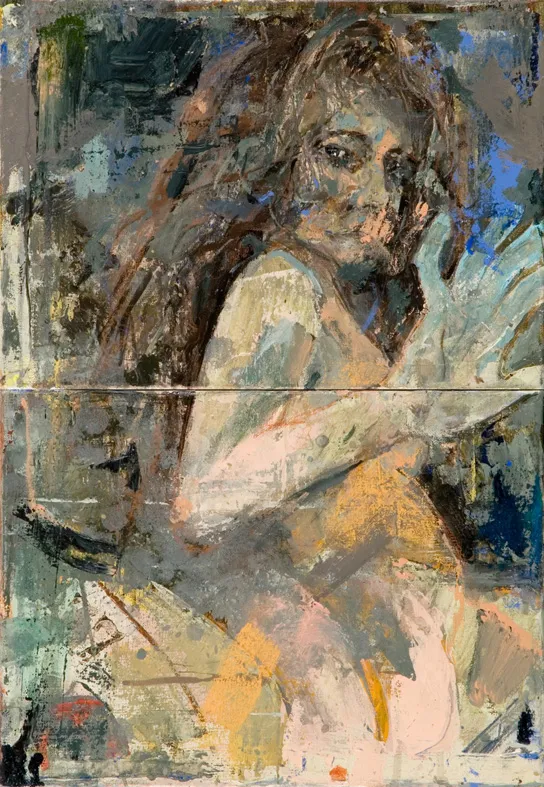 Azul cobalto, João Cristóvão, 2011, Mixed media on canvas