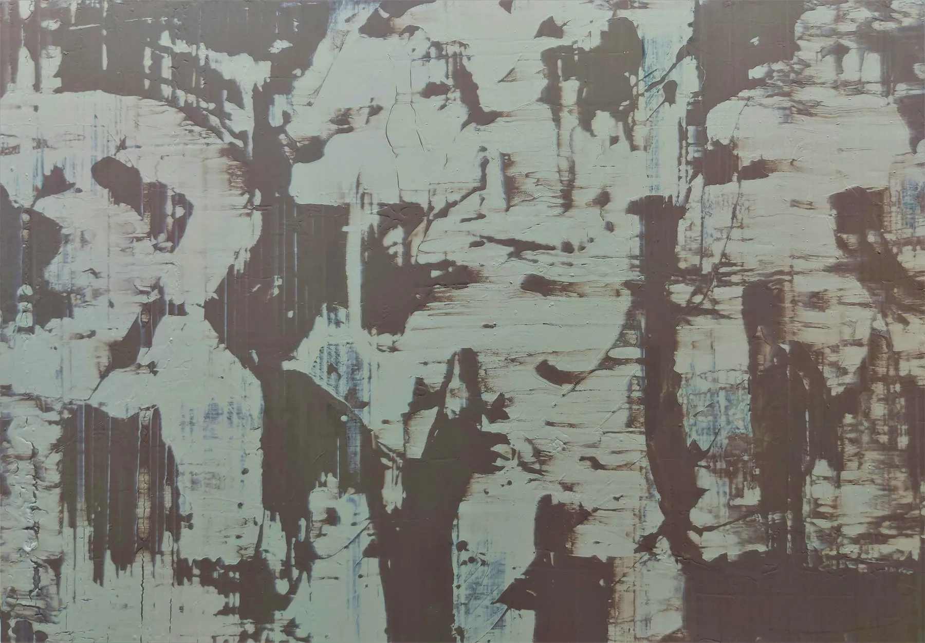 Attraits inattendus, Jean Pierre Porcher, 2021, Acrylic on canvas