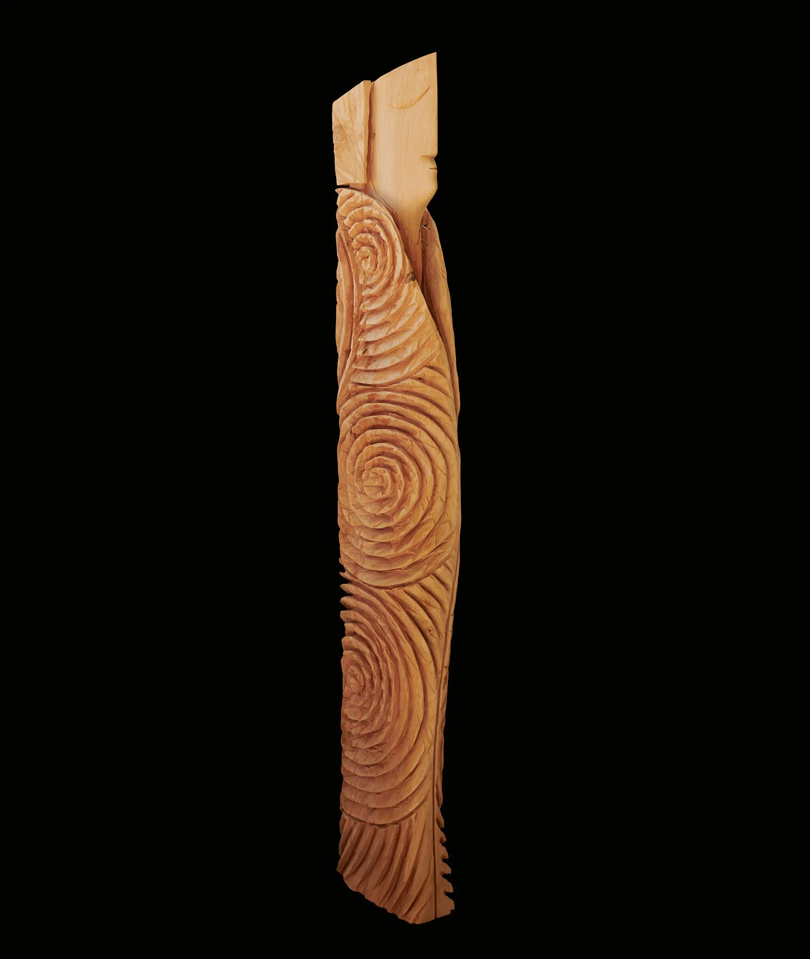 Caminho dos Santos series I, Paulo Neves, 2021, Cedar wood sculpture