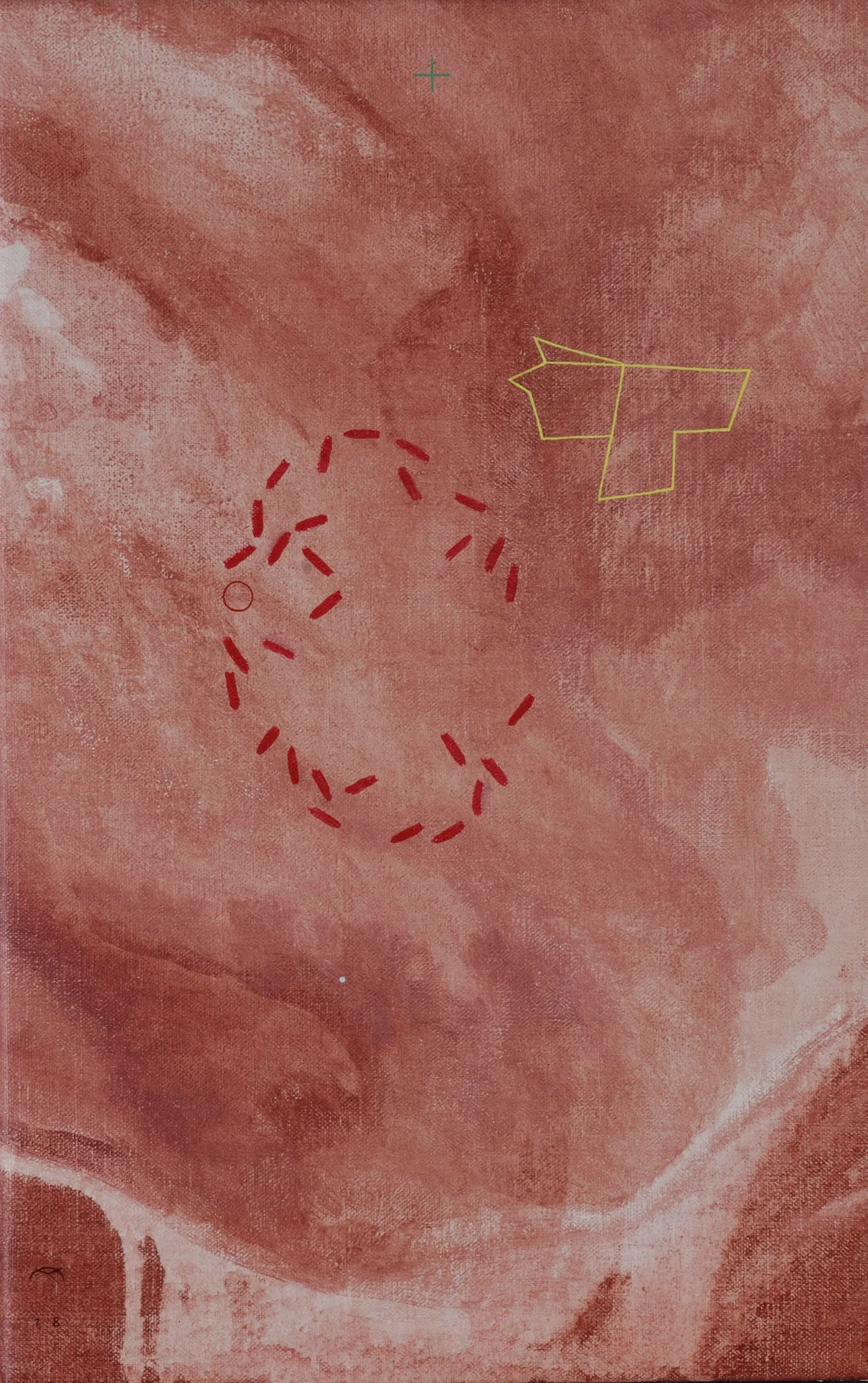 profecia, Fala Mariam, 2018, Acrylic on canvas