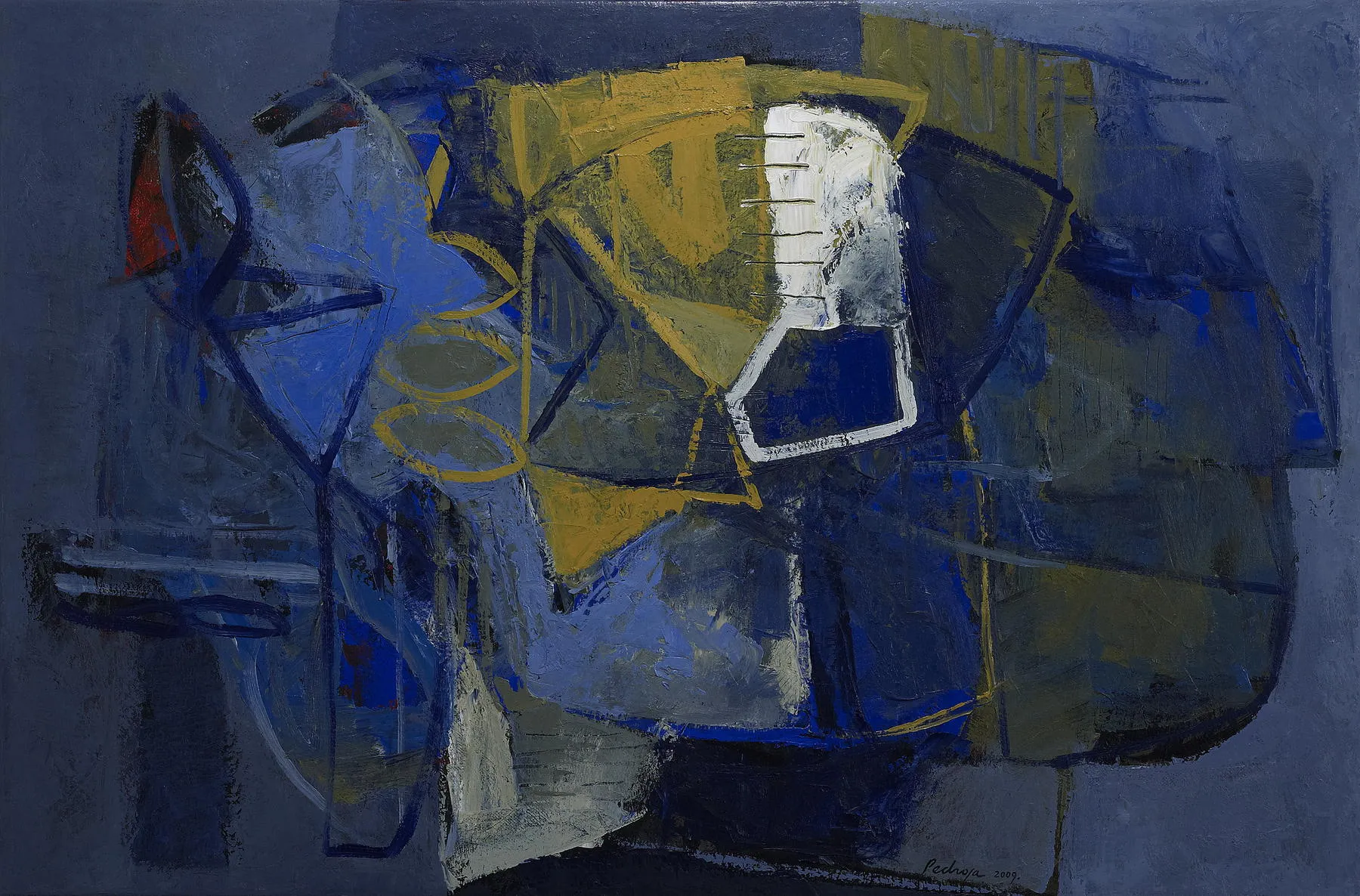 Flying Free, Bruno Pedrosa, 2009, Oil on canvas