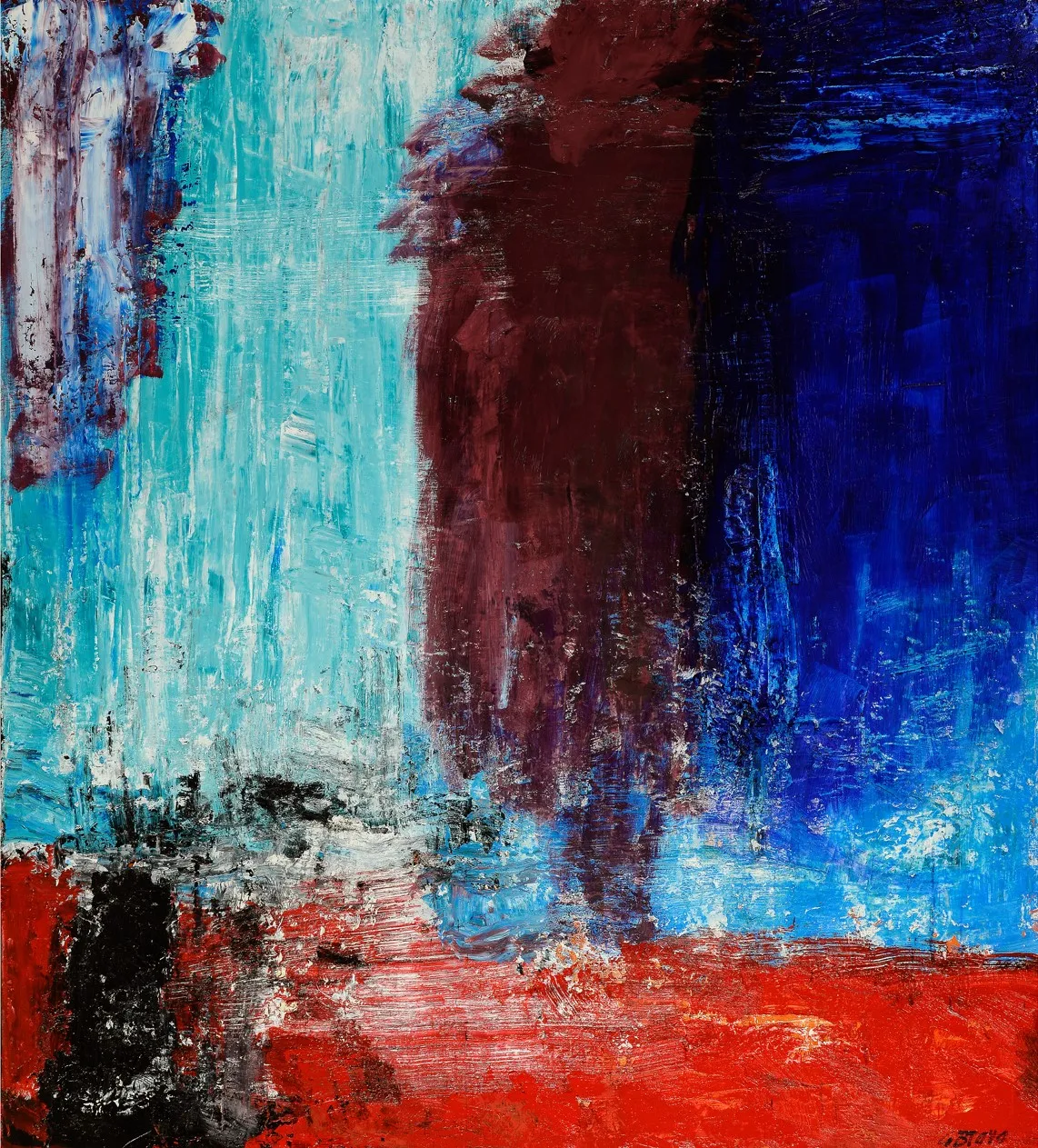 Untitled (283-04), González Bravo, 2023, Oil on canvas