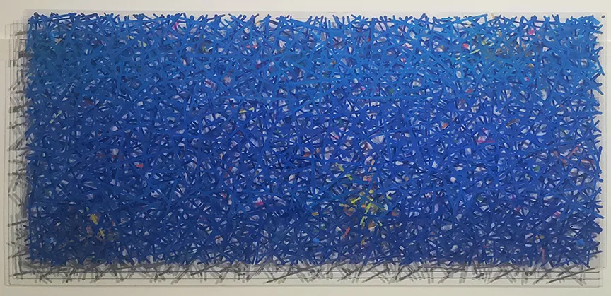 B Journey, Yury Darash, 2024, Painting on acrylic glass
