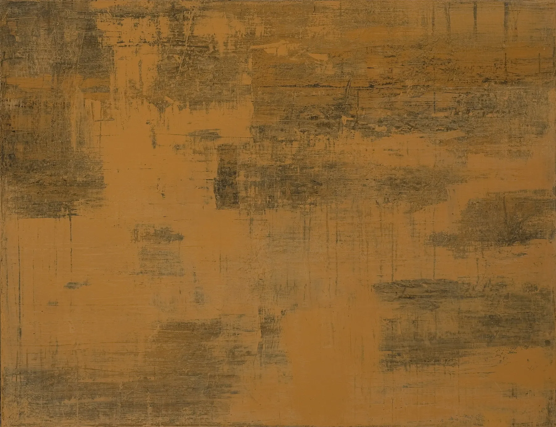 Le Jardin Sec du Ryoan-ji, Jean Pierre Porcher, 2012, Acrylic on canvas