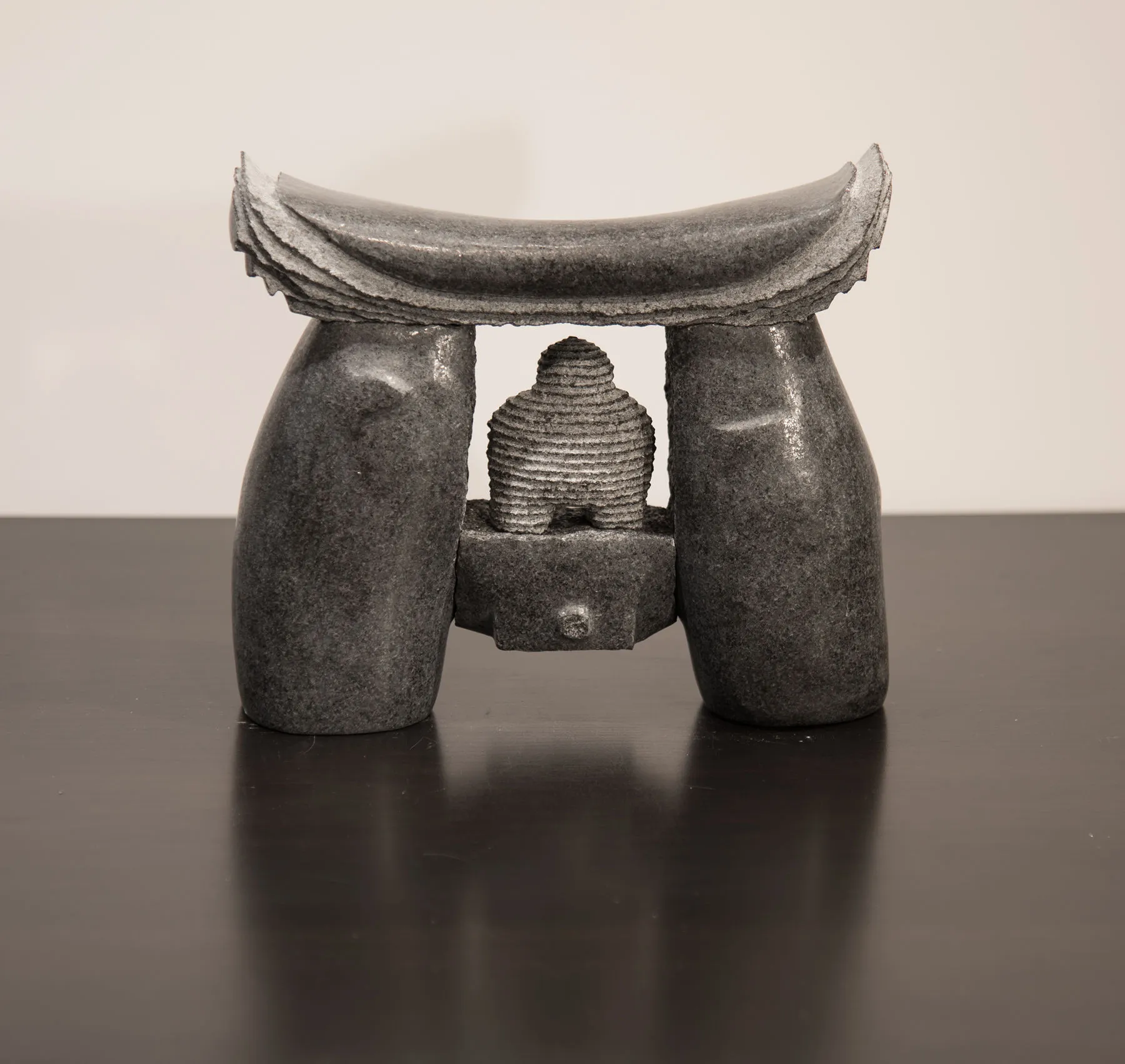 Sinceridade III, Shintaro Nakaoka, 2018, Granite sculpture