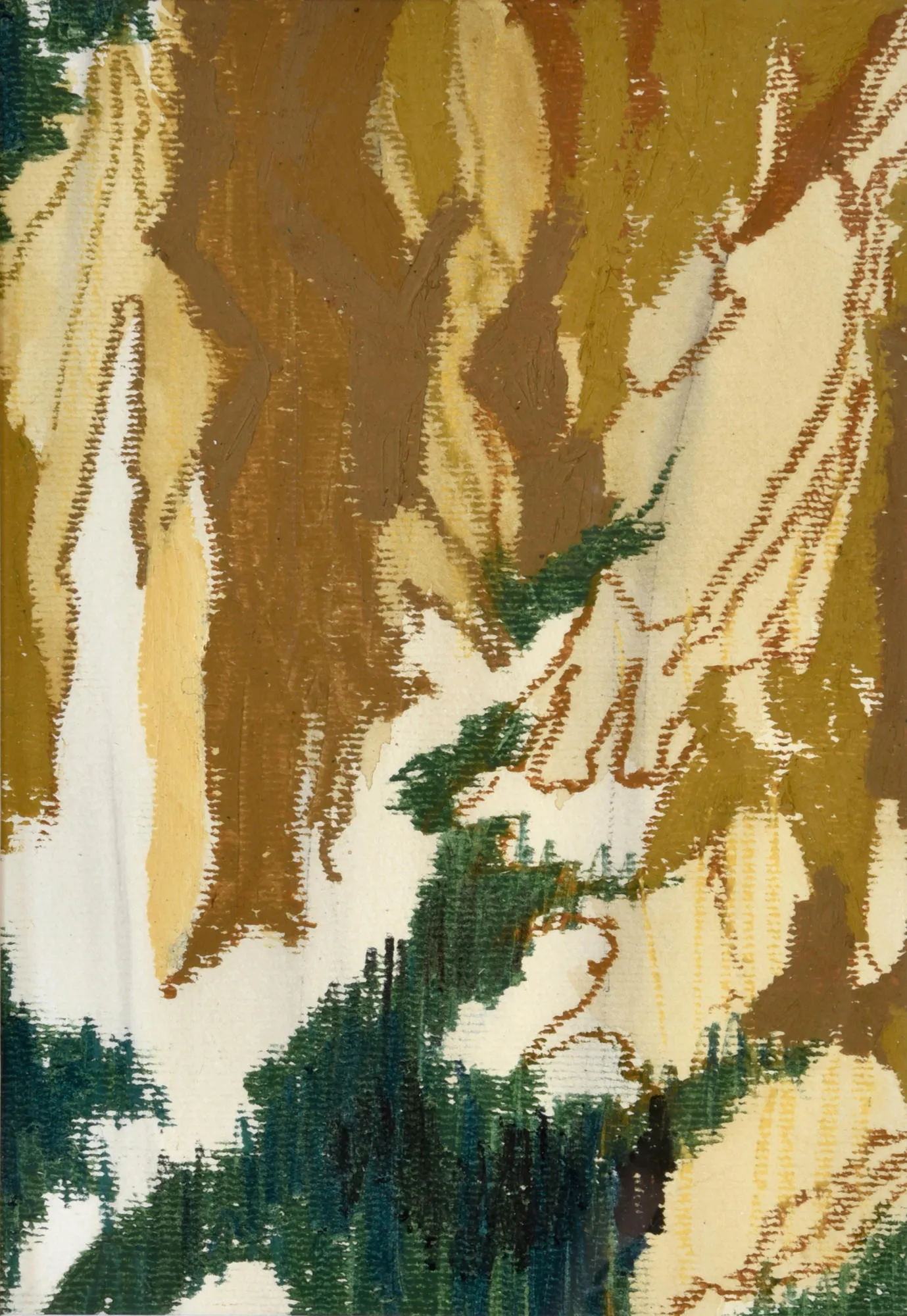 Untitled (232-17), Stefanie Pullin, 2020, Mixed media on paper