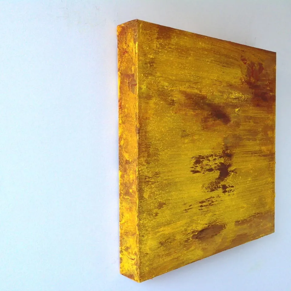 Univers D'or, Alberto Reguera, 2019, Mixed media on canvas