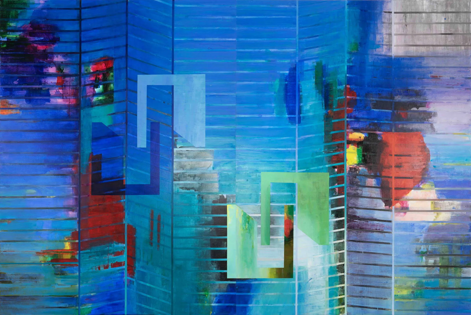 Untitled (296-01), Victor Costa, 2024, Acrylic on canvas