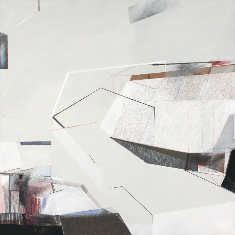 Emptiness #01, Susana Chasse, 2016, Mixed media on MDF