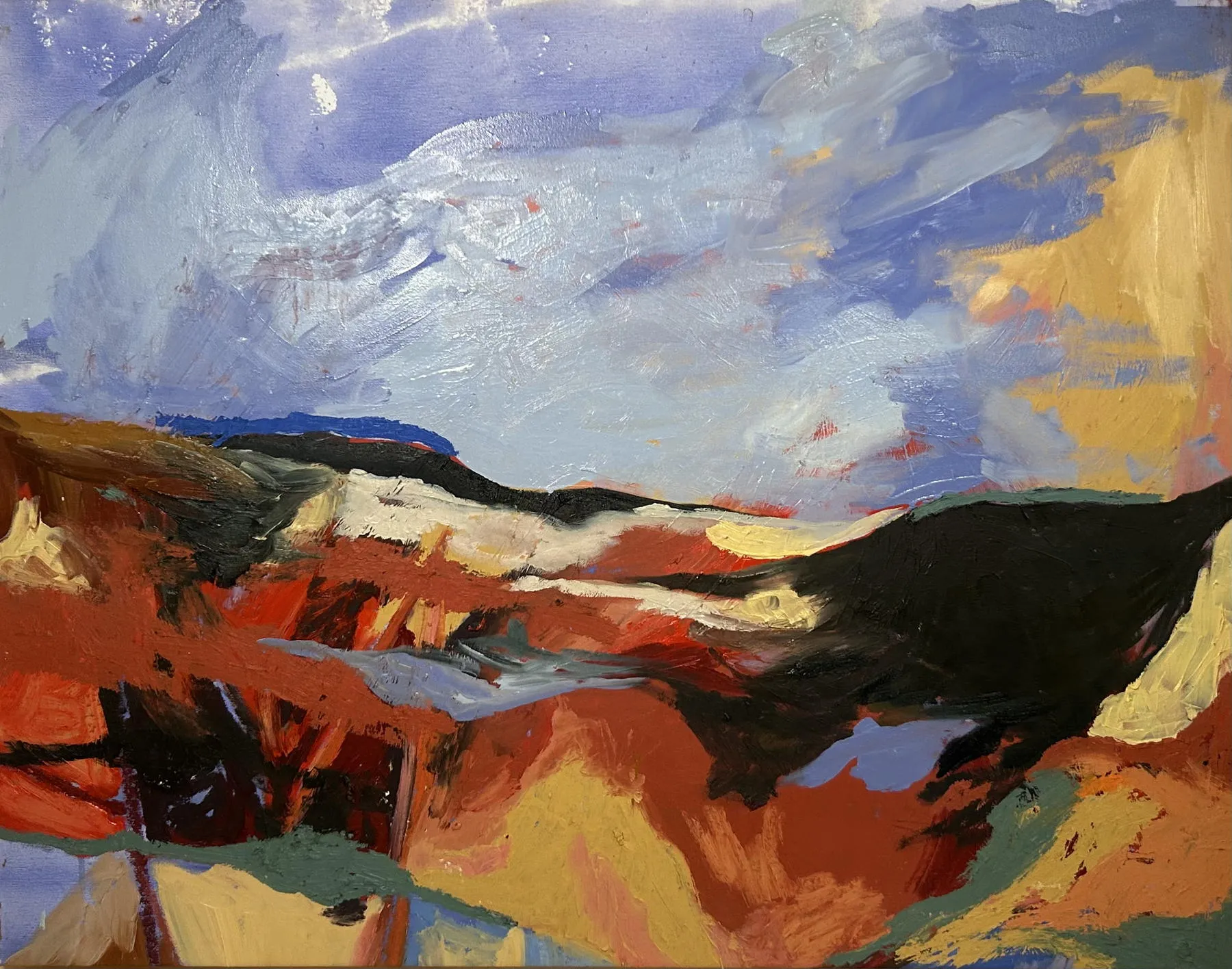 Untitled (293-09), Carlota Roque Martins, 2026, Oil on canvas