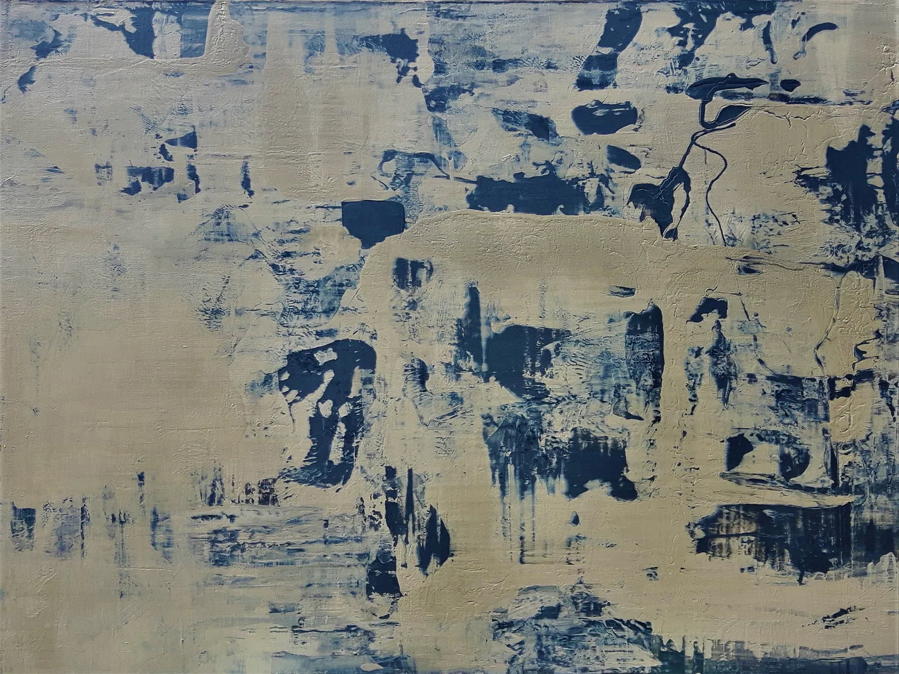 Havre de paix, Jean Pierre Porcher, 2020, Acrylic on canvas