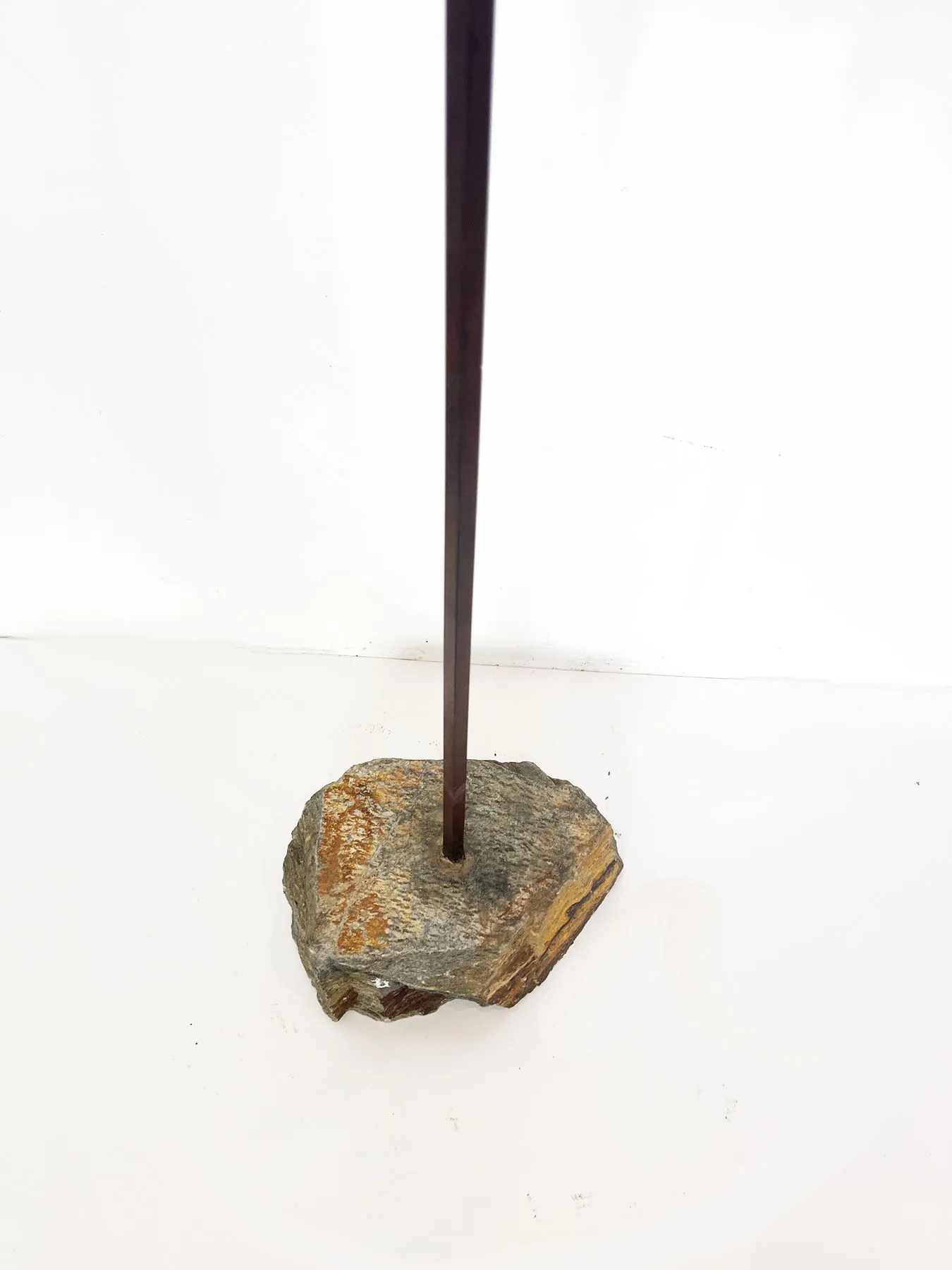 Árbol de la vida, Ariel Elizondo, 2025, Corten steel and quartzite