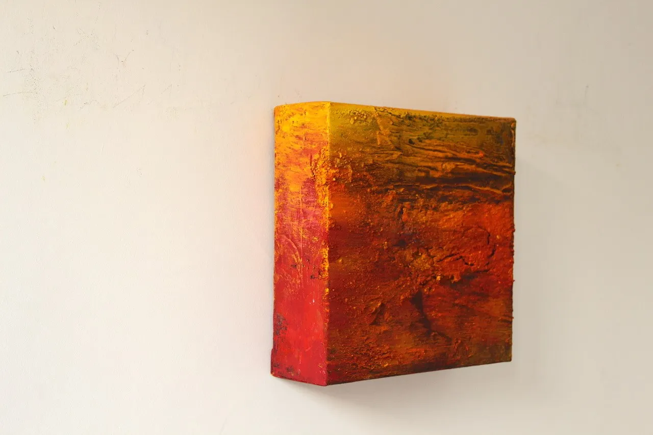 Movimientos Telúricos, Alberto Reguera, 2018, Mixed media on canvas