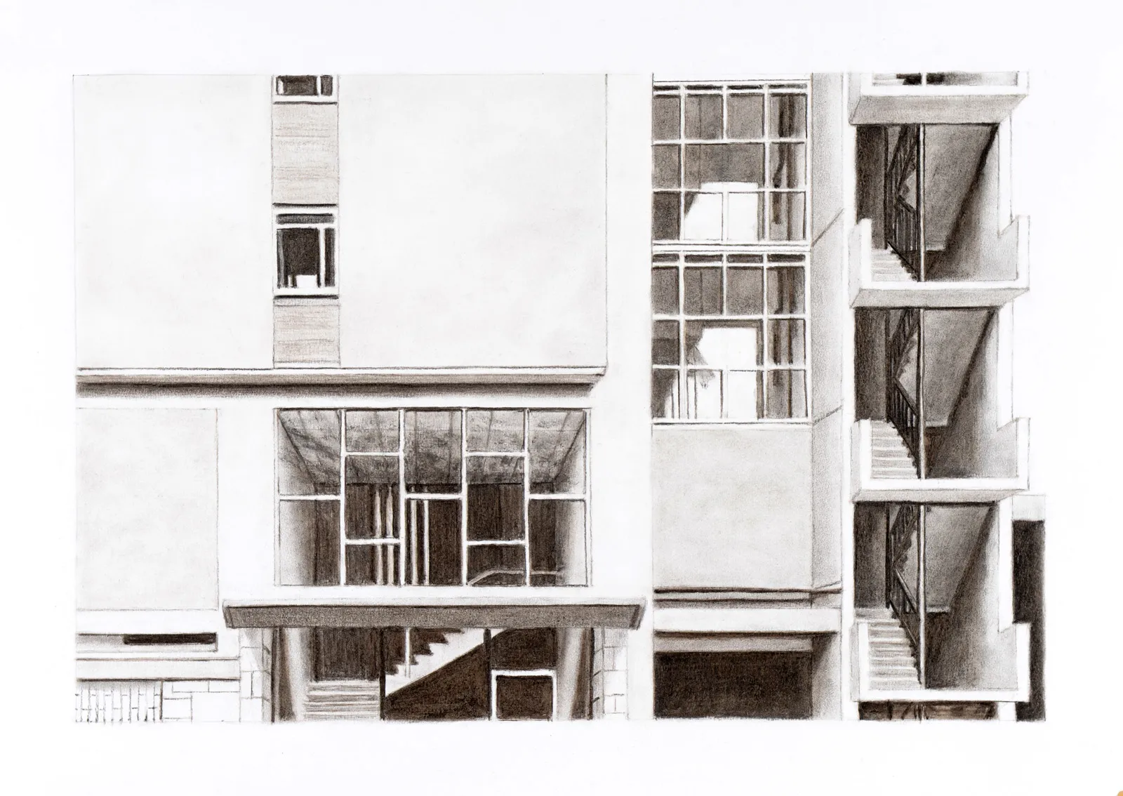 Águas Livres, Hector Ramsay, 2015, Graphite on paper