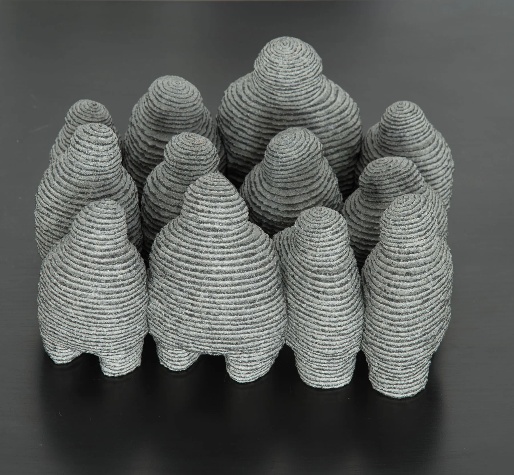 Família Jyuu, Shintaro Nakaoka, 2018, Granite sculpture