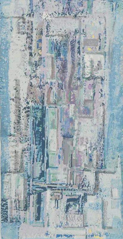 Série Brassée d’avril, Vieira da Silva, Screen print on paper