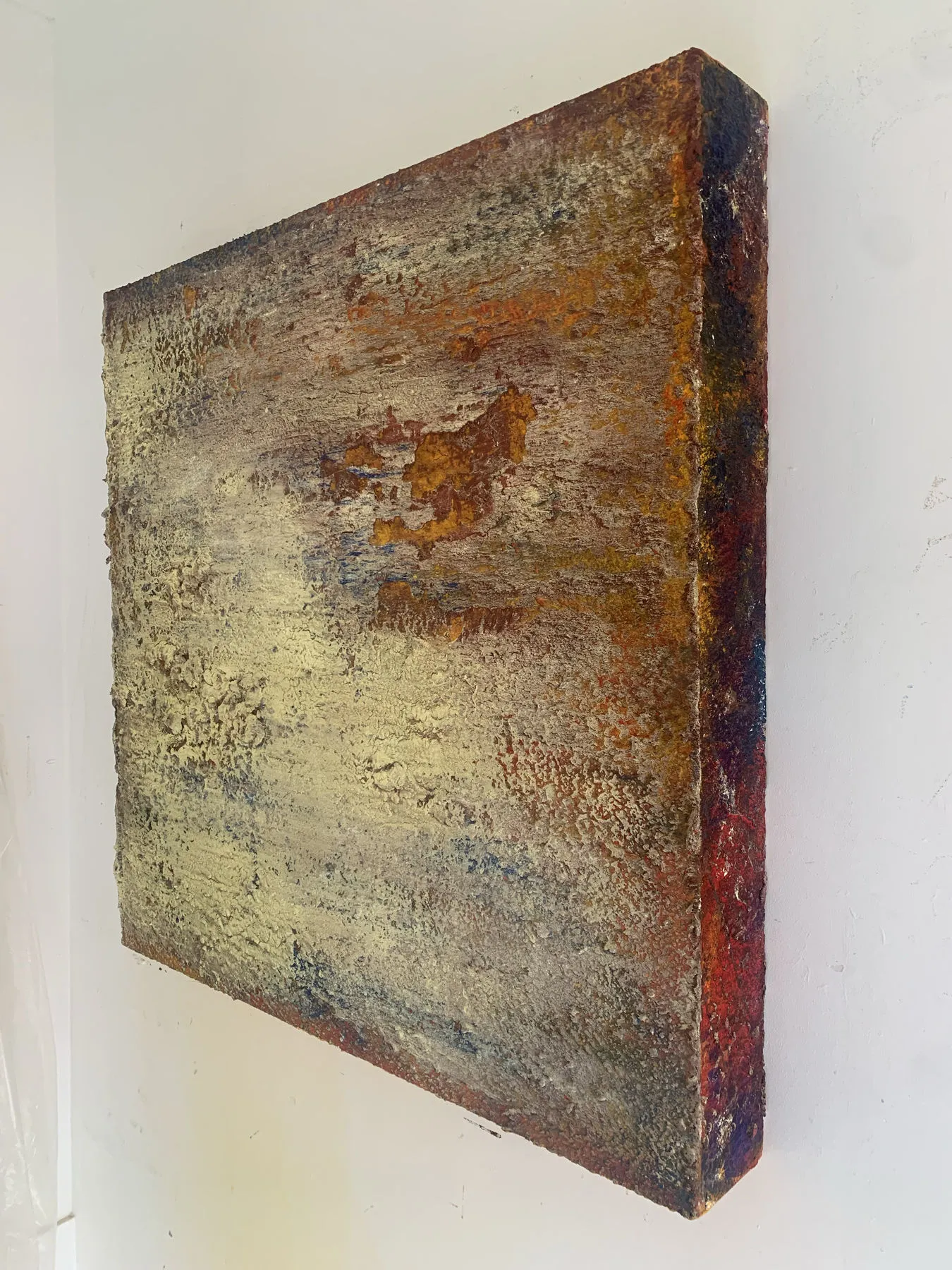 Fulguraciones Matéricas, Alberto Reguera, 2026, Mixed media on canvas