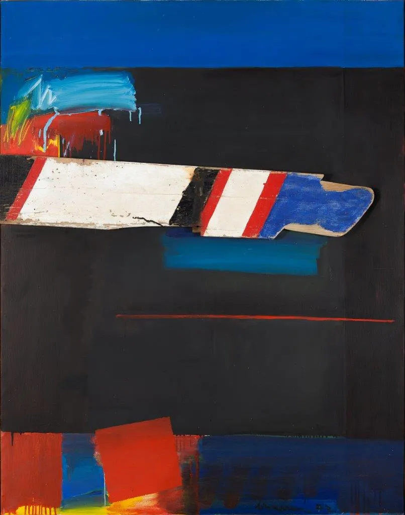 Marítimo, António Charrua, 1972, Oil on canvas