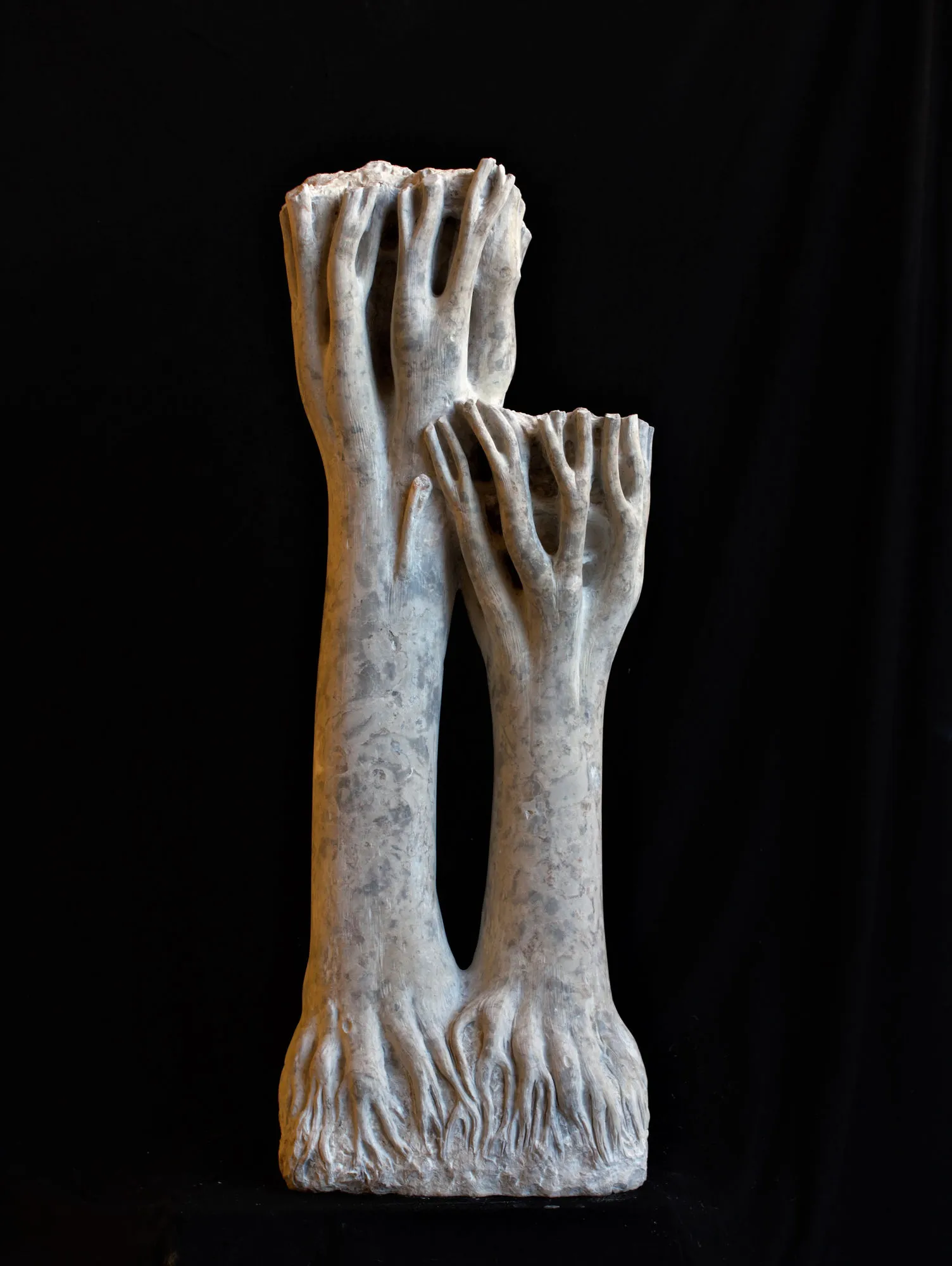Abraçam-se à terra e sobem ao céu, Vítor Ribeiro, 2016, Santo António breccia