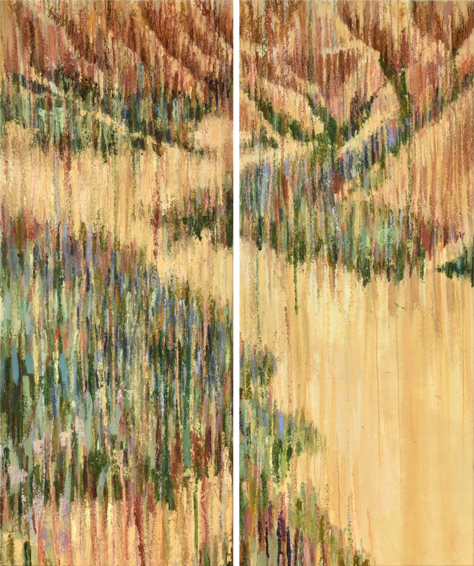 Untitled (232-05), Stefanie Pullin, 2020, Mixed media on canvas