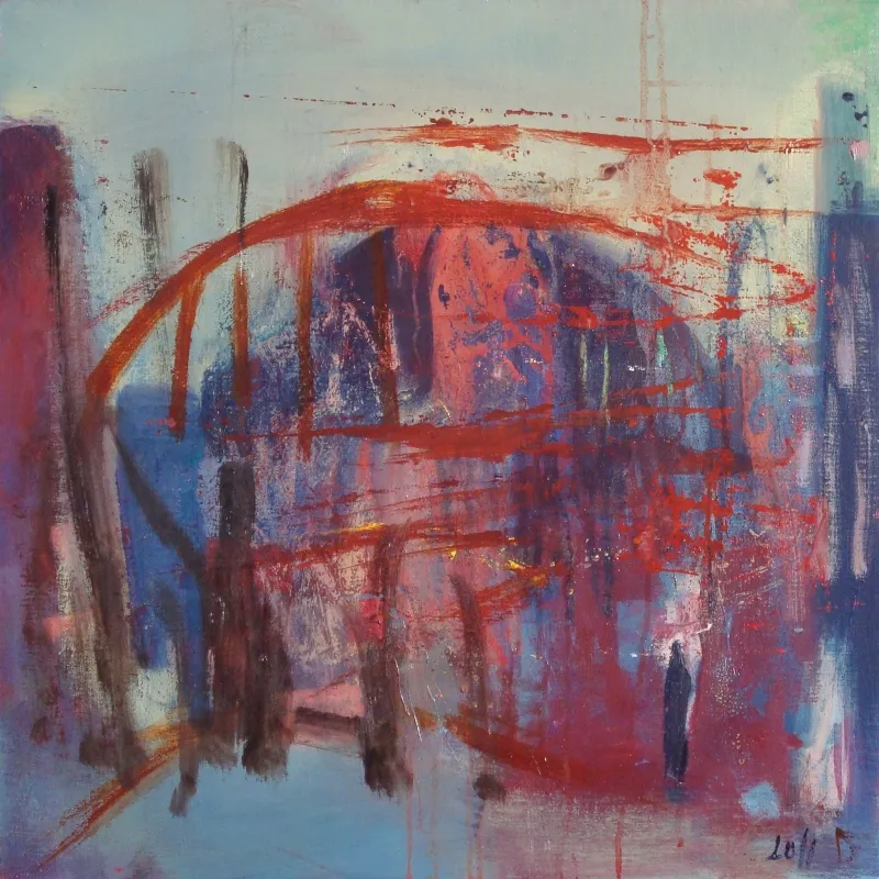 Heart of Neptune, Deolinda Fonseca, 2011, Oil on canvas