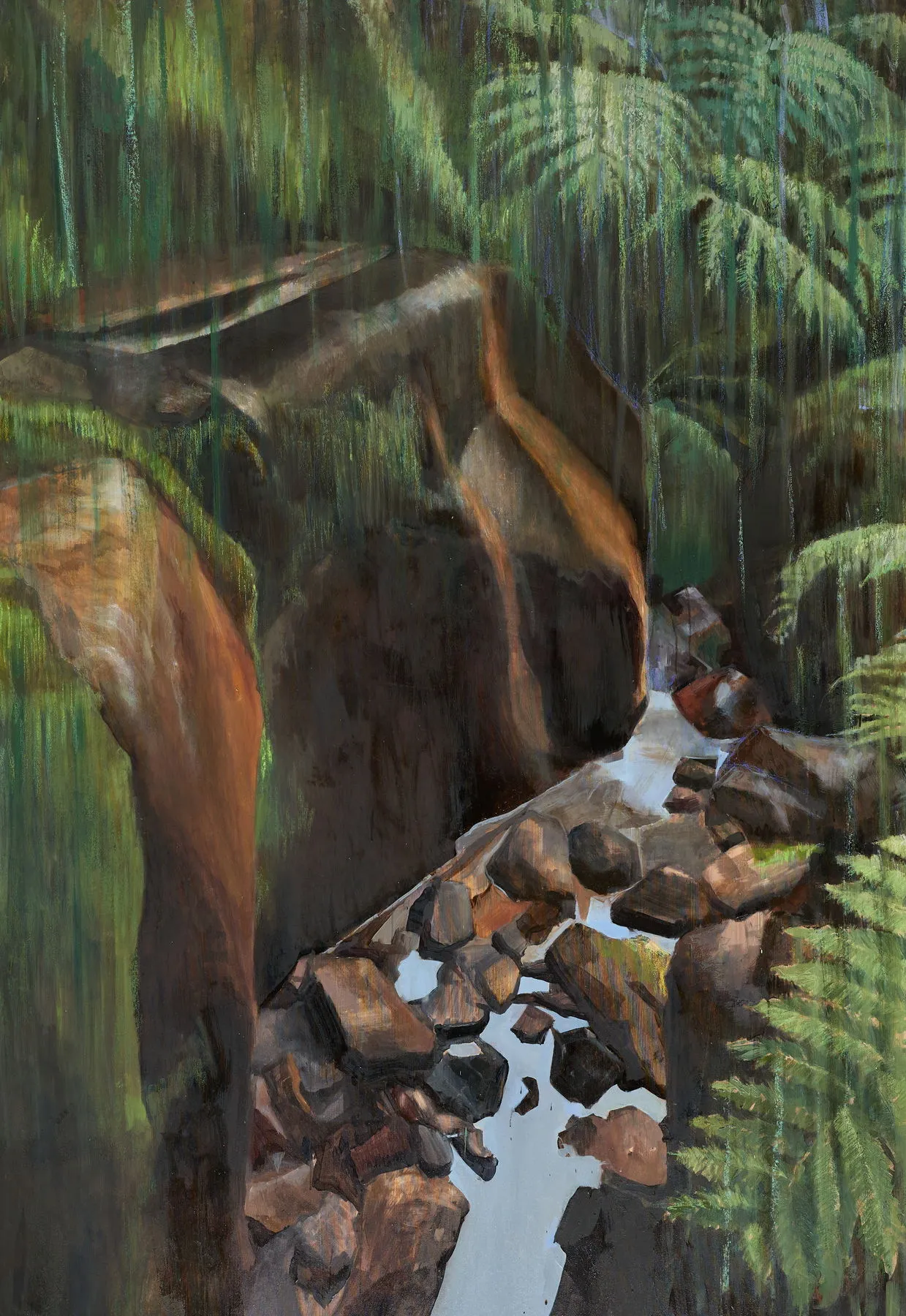 Untitled (304-03), Stefanie Pullin, 2026, Mixed media on canvas