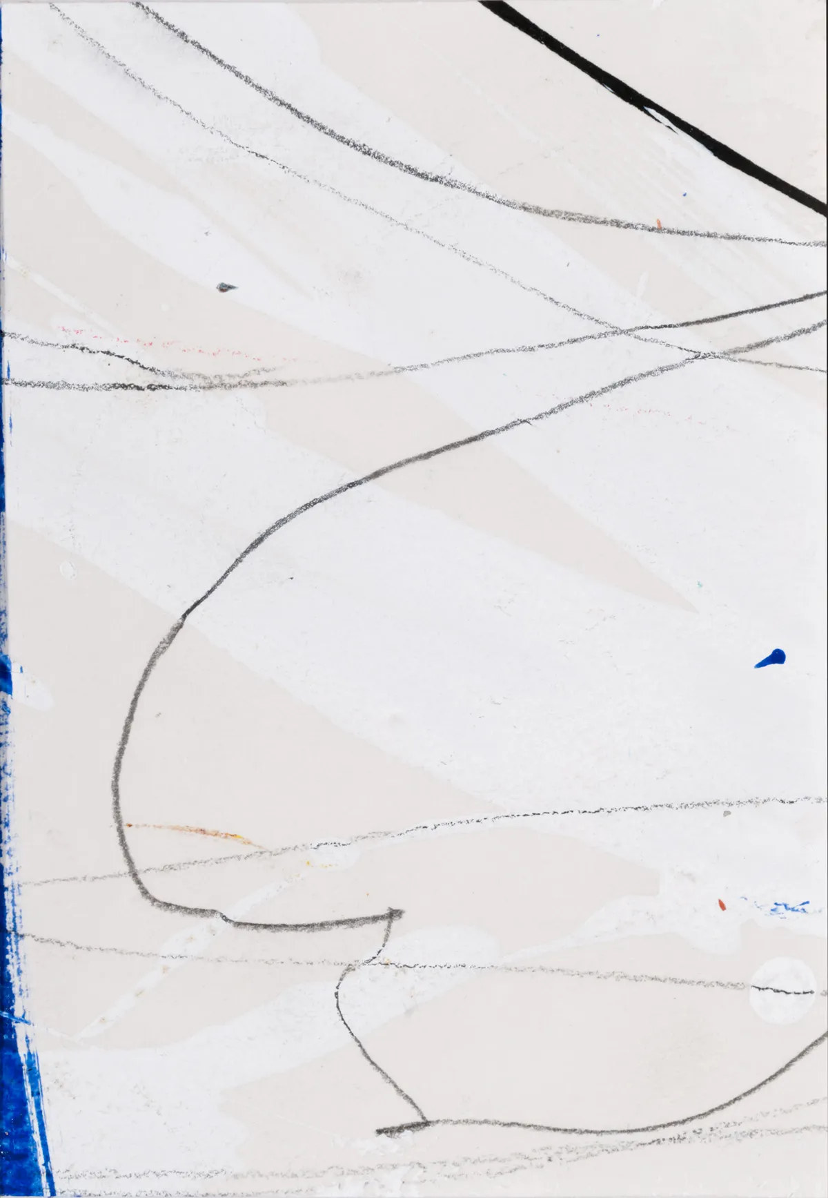 Série um Pouco mais de Azul (299-44), Sofia Areal, 2017, Mixed media on paper