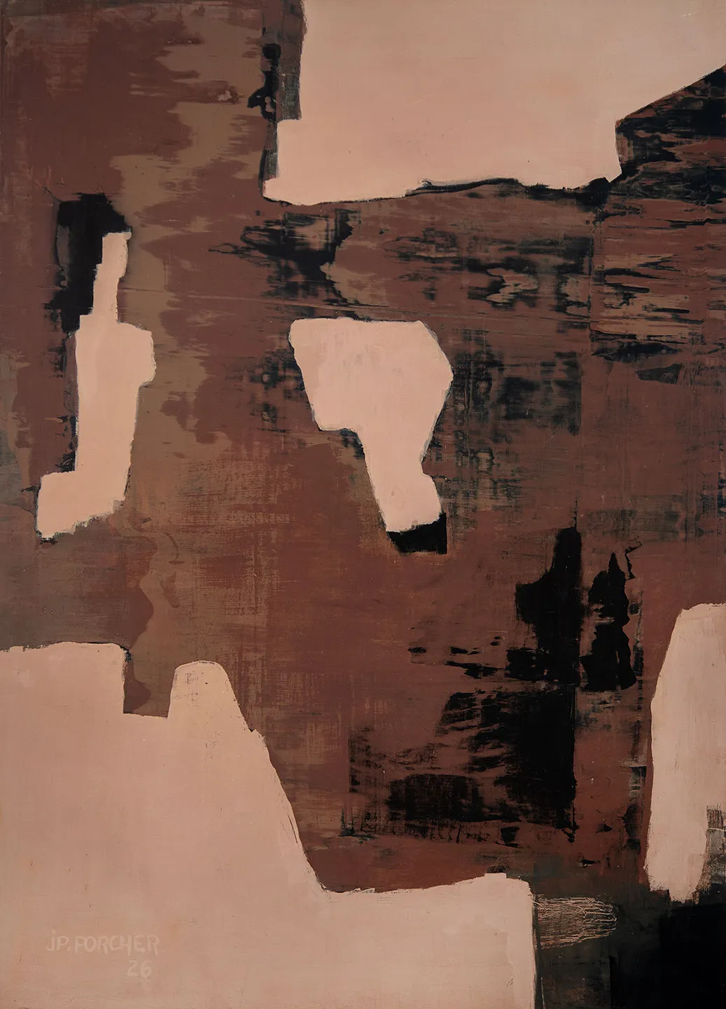 Série 2: Songe, Jean Pierre Porcher, 2026, Acrylic on canvas