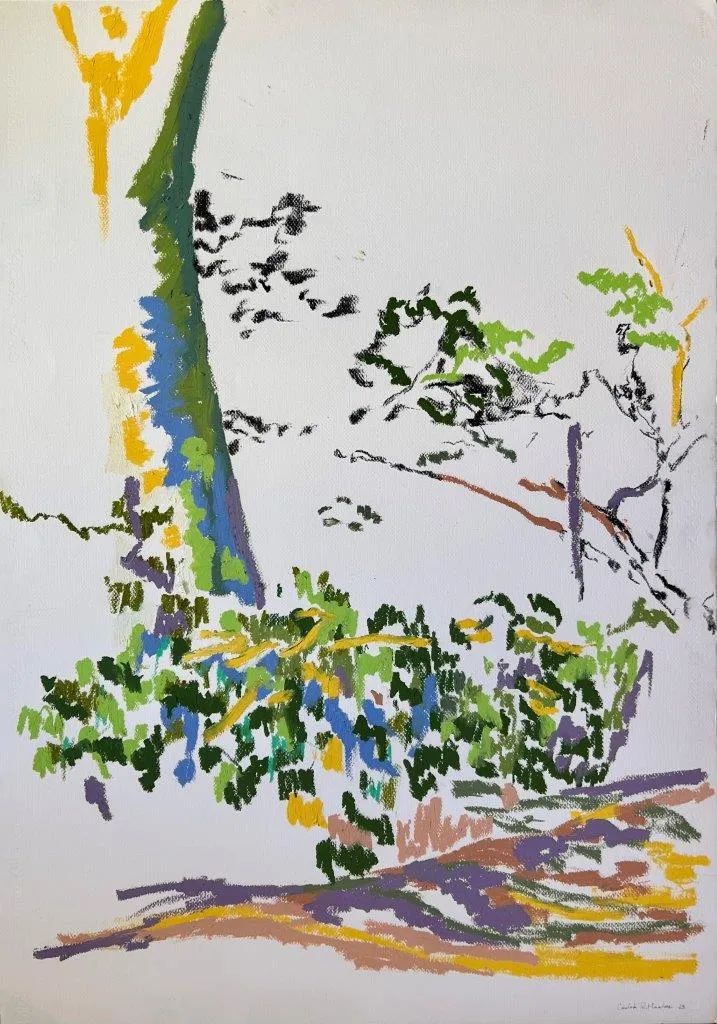 Untitled (264-16), Carlota Roque Martins, 2023, Mixed media on paper