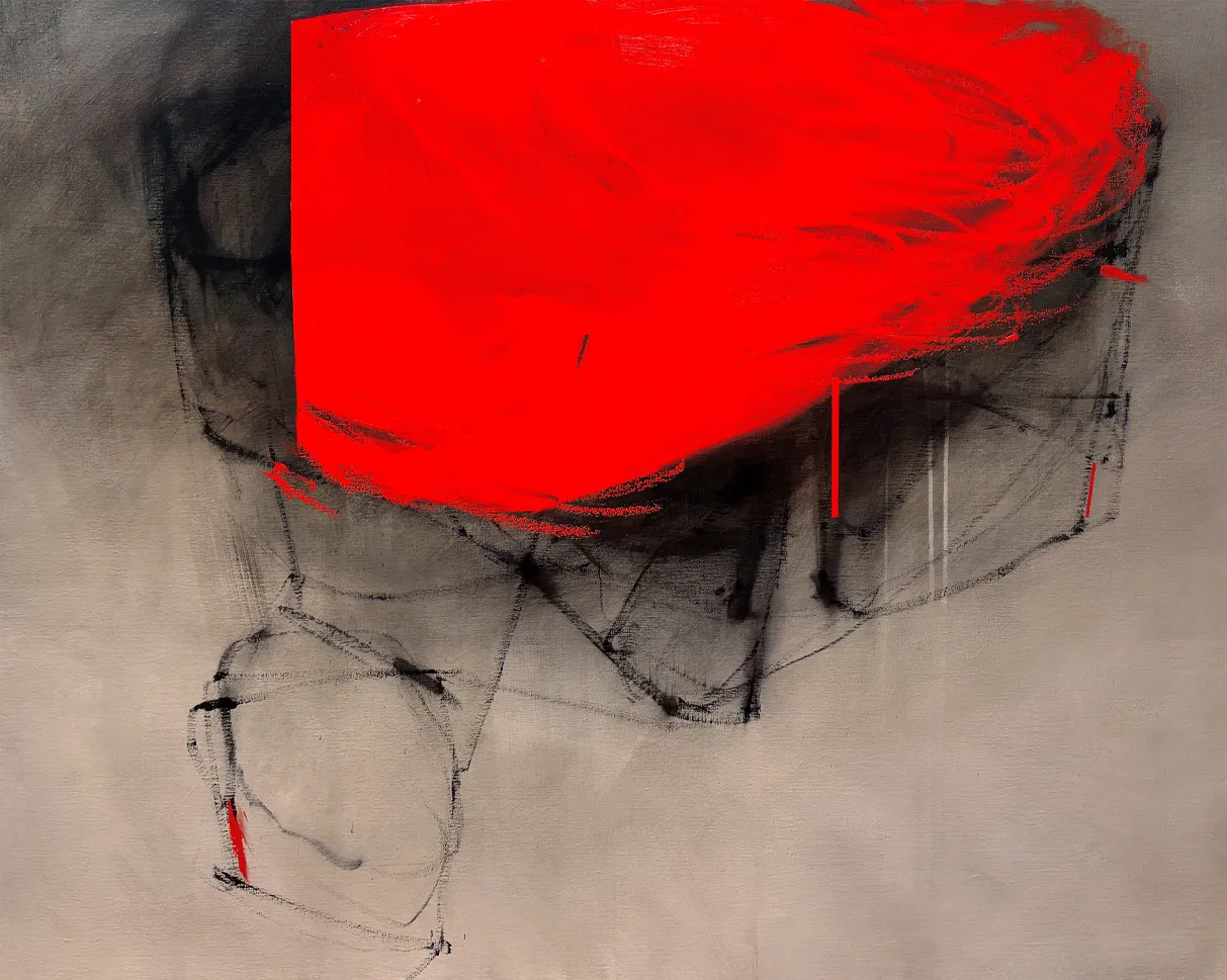 Arquipélago #17, Fernando Gaspar, 2025, Acrylic on linen