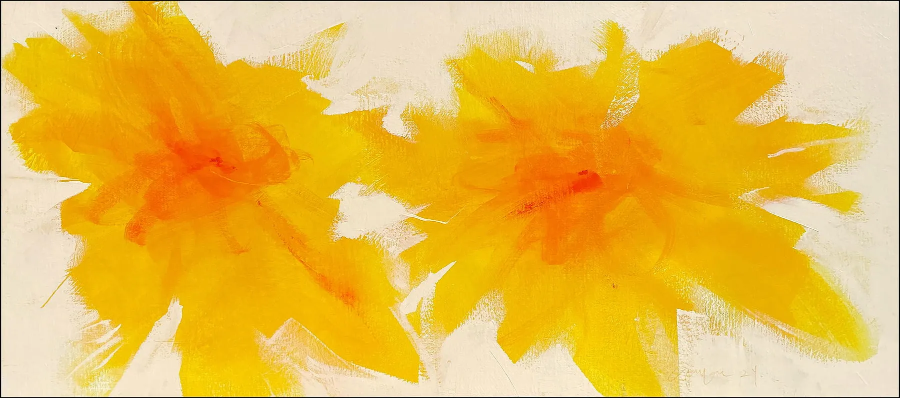 flor-flor #53, Fernando Gaspar, 2024, Acrylic on canvas
