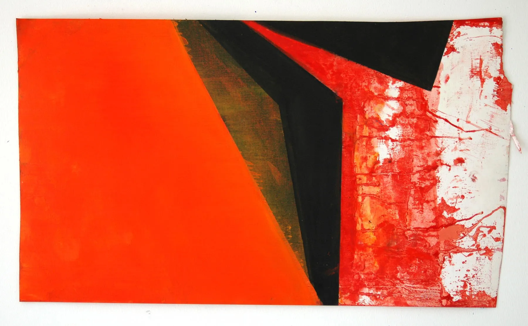 Exterior III, Ana Sério, 2012, Oil on paper