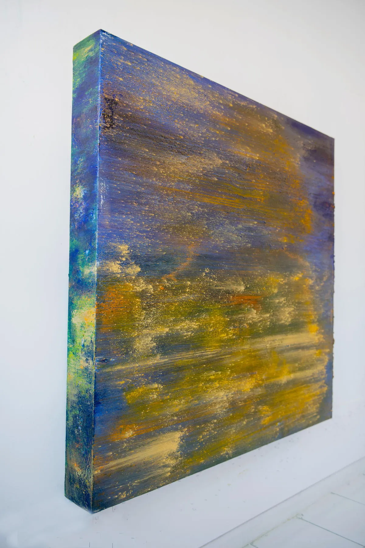 Despertares Noturnos, Alberto Reguera, 2019, Mixed media on canvas