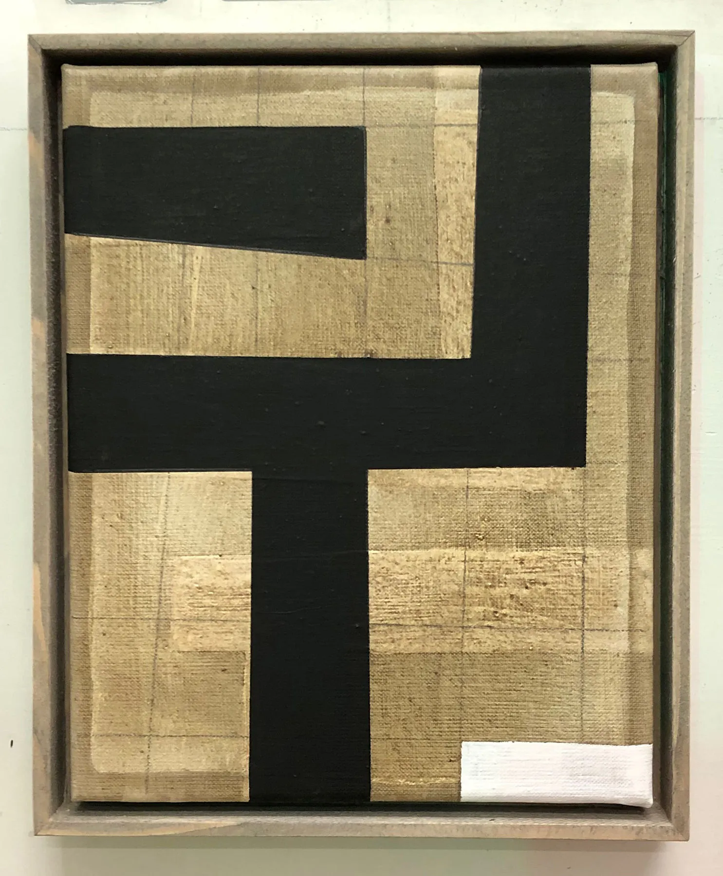 La Frontera de la Inquietud (262-27), Gustavo Mendez-Lizka, 2023, Mixed media on canvas