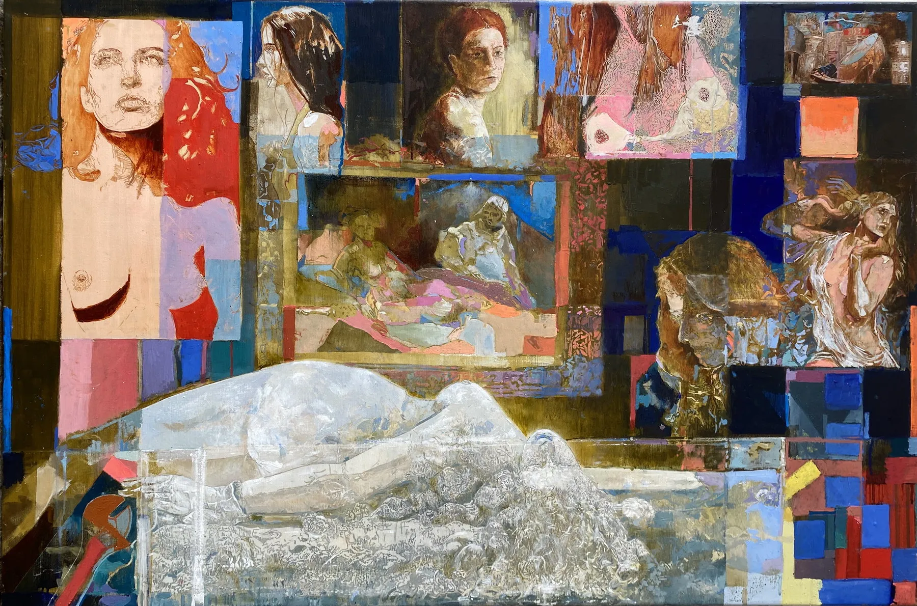 Untitled (223-05), João Cristóvão, 2020, Oil on canvas