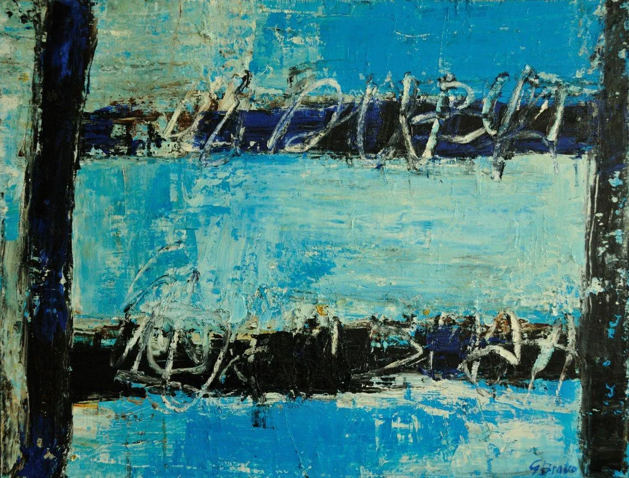 Untitled (109-19), González Bravo, 2010, Oil on canvas