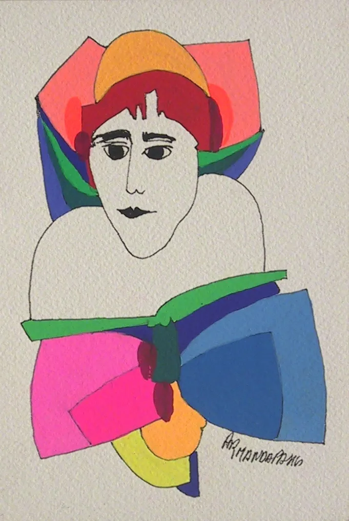 Untitled #14, Armanda Passos, 2002, Gouache on paper