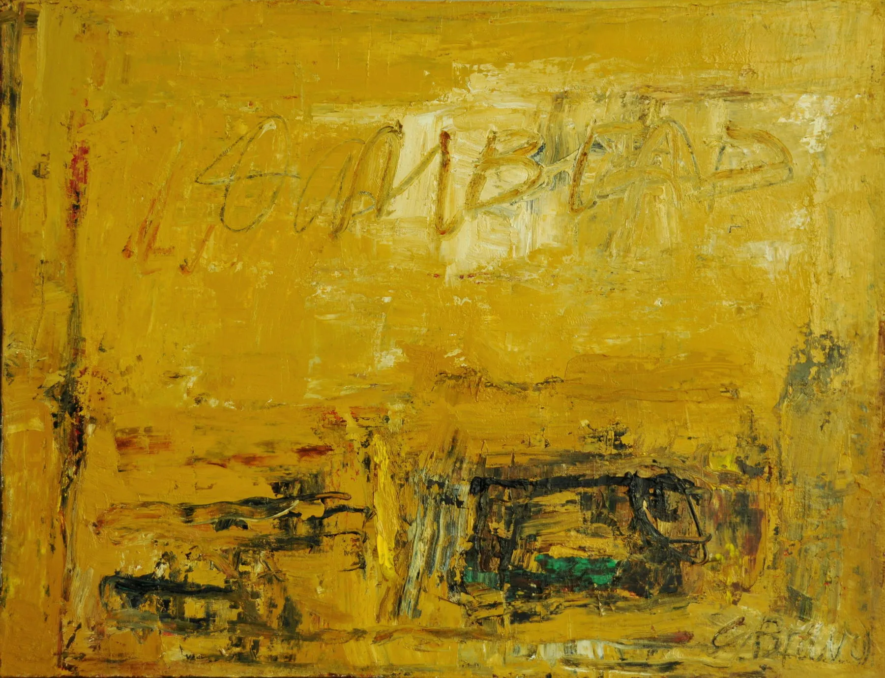 Untitled (109-16), González Bravo, 2011, Oil on canvas